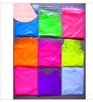12 Color Ultra Fine Neon Fluorescent Pigment Wholesale Bulk Available