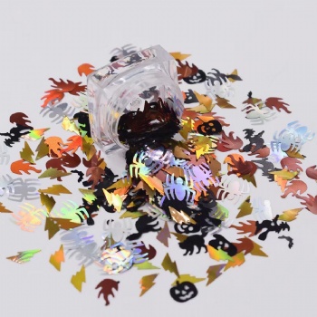 Classic Holloween Holiday Decoration Glitter Sequin