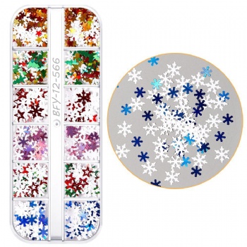 84-89 566-567 Classic Christmas Holiday Decoration Glitter Sequin
